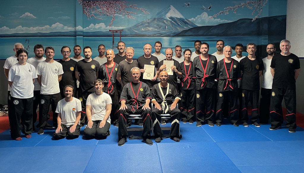 Stage à Toulouse avec Sifu Klaus Flickinger et Sifu François Boury-Esnault